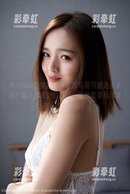 MiiTao蜜桃社-伊素妍 MiiTao蜜桃社 - 谁说双马尾只能是小女孩?加入伊素妍的原图,看她变身马尾女神,免费不谢!