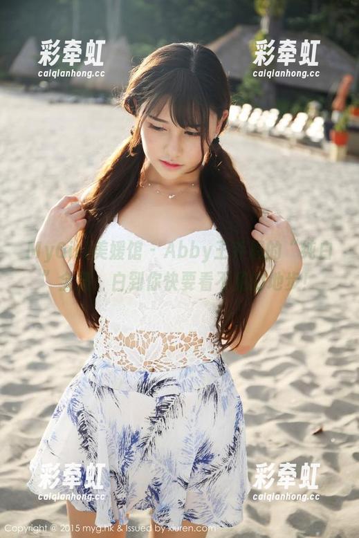 MyGirl美媛馆 - Abby王乔恩的“纯白”全集：白到你快要看不见的地步！