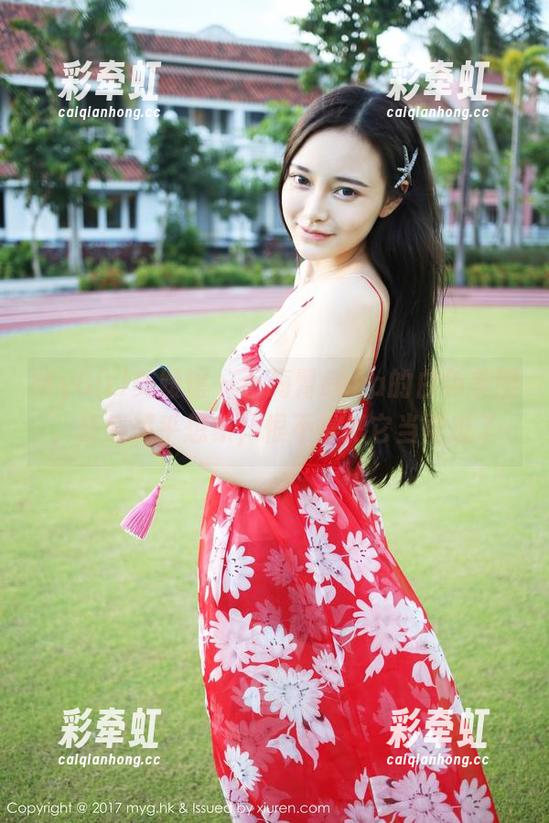 MyGirl美媛馆 - 小海臀rena的白色美图，质感超乎想象，恨不得把它当壁纸了