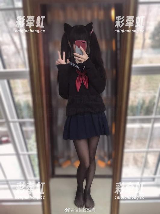 佳佳好难啊的异次元法式猫耳娘，cos分享后期还得继续讨论哦！