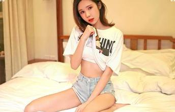 嗲囡囡 – 周于希图集：体操服私拍，你有没有想过，做一个北极熊翻筋斗的感觉？