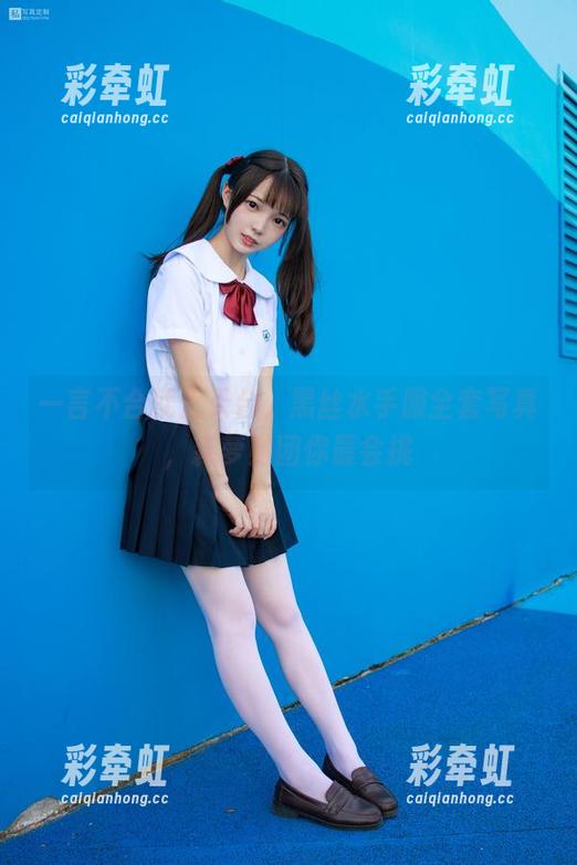 森萝财团 一言不合就上天台,黑丝水手服全套写真,森萝财团你最会挑