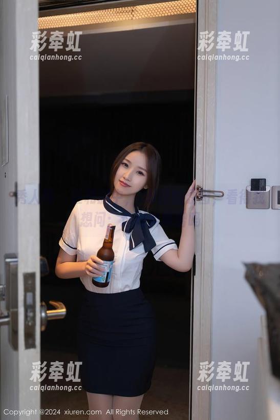 秀人网 - 在和服中，UU酱的原图，看得我想问：这材料靠谱吗
