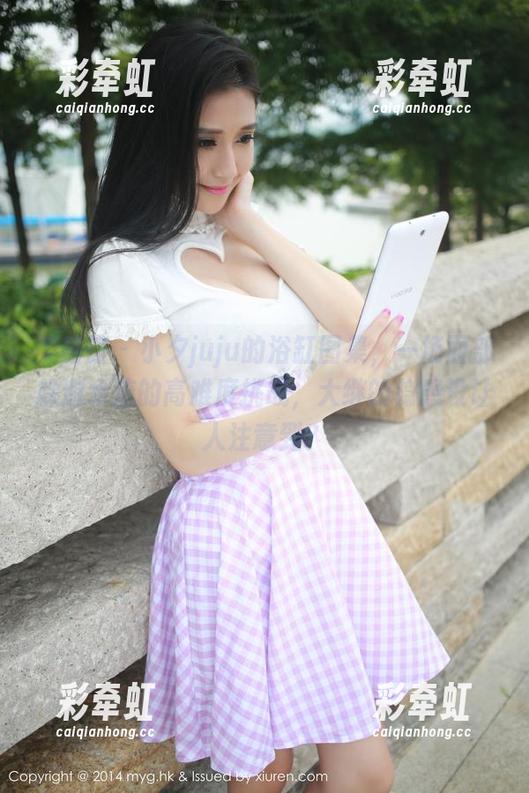 美媛馆 - 小夕juju的浴缸图集，一场面部躲避水流的高难度挑战，大继的隐患没让人注意到？