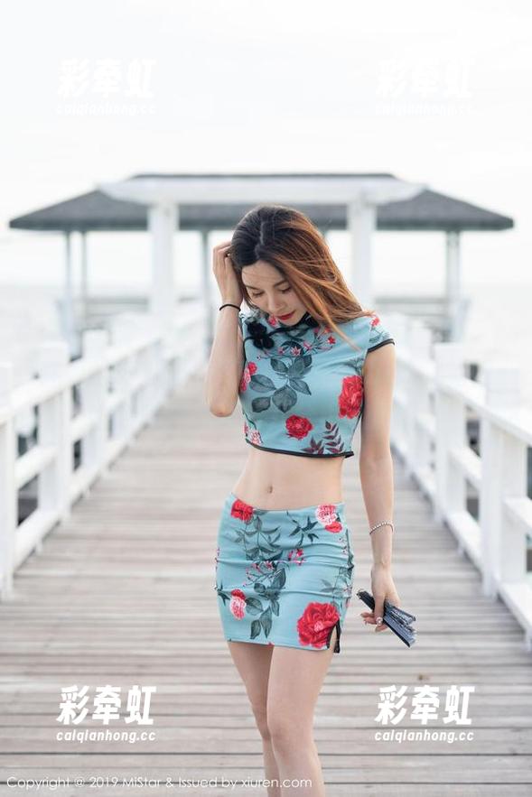 魅妍社-美昕Yumi 魅妍社 - 温柔合集来看美昕Yumi,觉得她的眼神里藏着几分小心思呢。